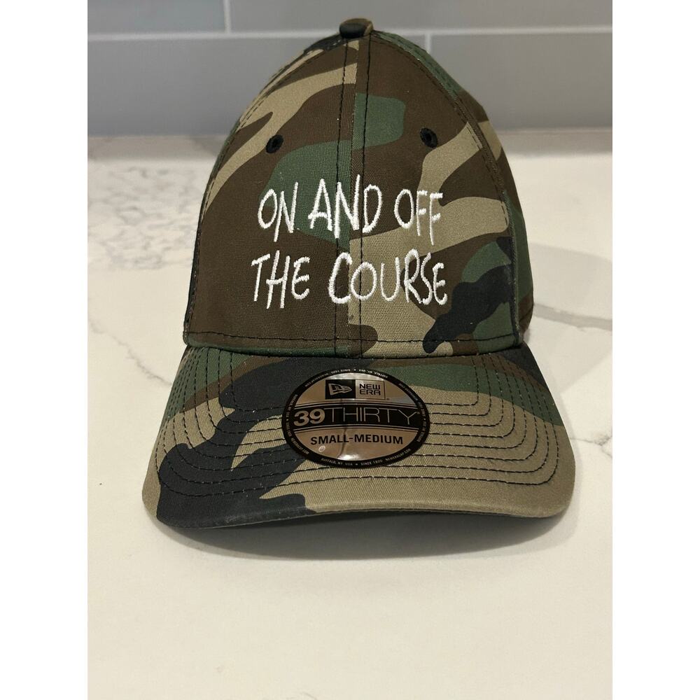 New Era “On and Off the Course”‎ Camo Golf Baseball Hat Small/ Medium NWT
